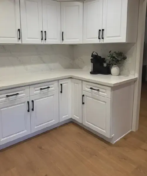 modern kitchen completed